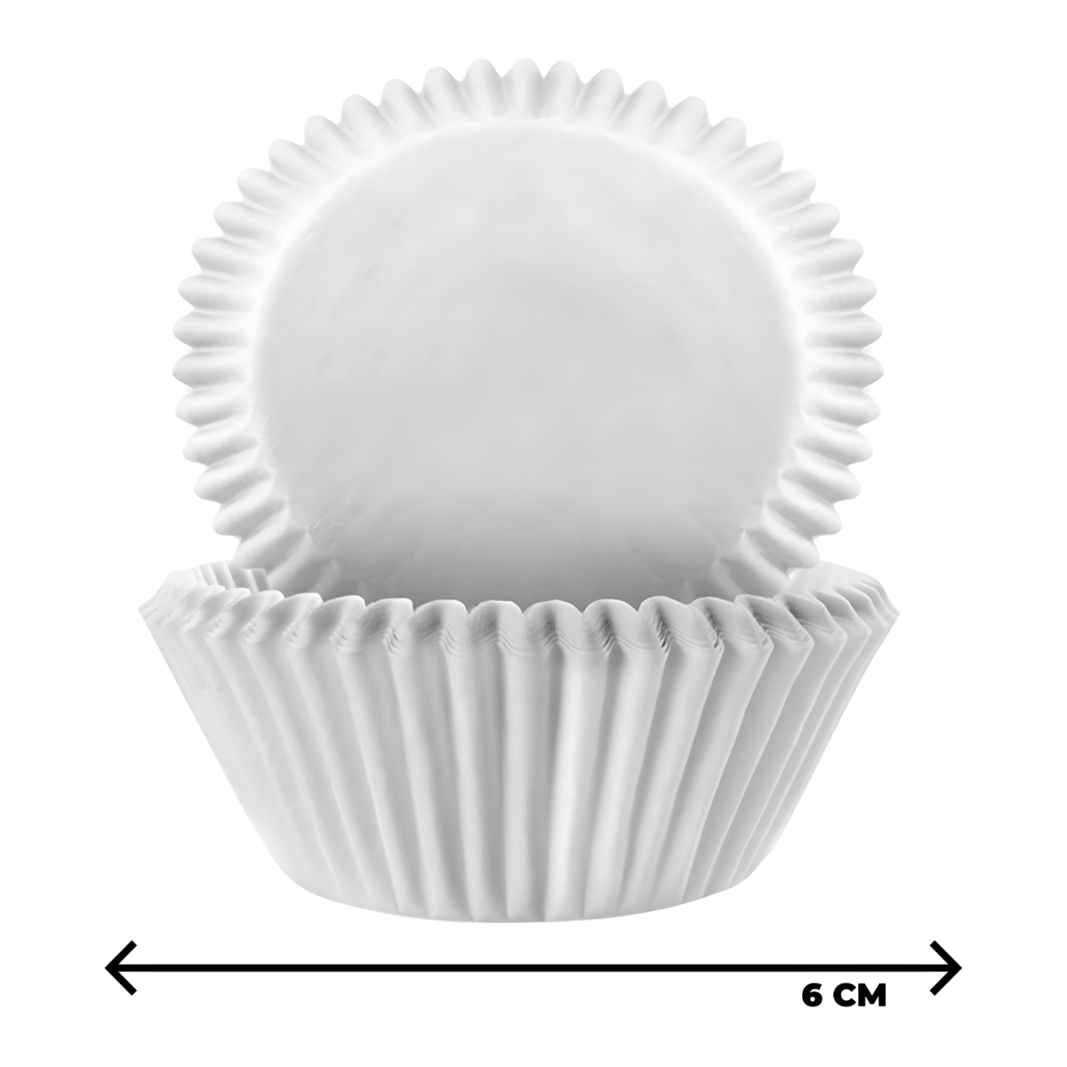 Capsula reposteria blanca 6.6cm 11A 1000u 10410122