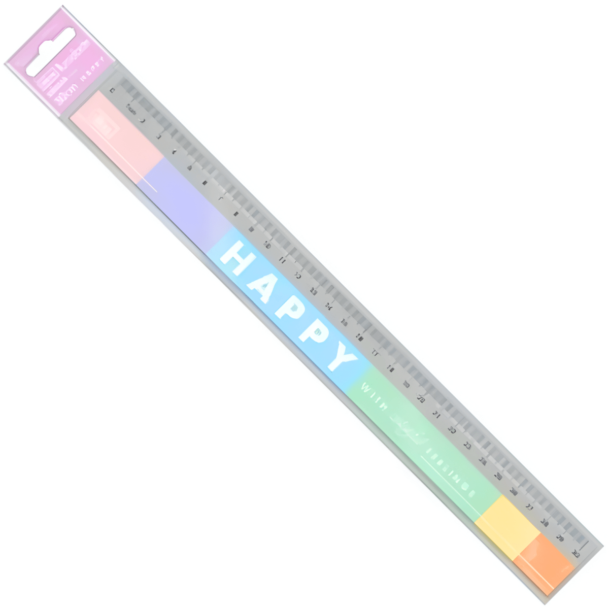 Regla Tilibra Plastico Happy Color 30cm 0