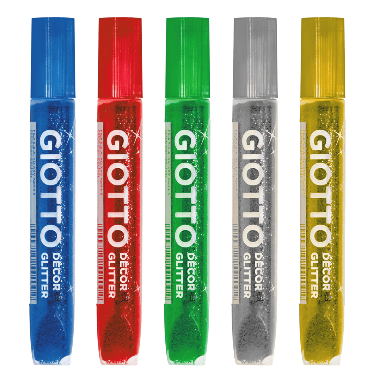 Pote Adhesivo Giotto Deco Glitters 10ml c/s 0