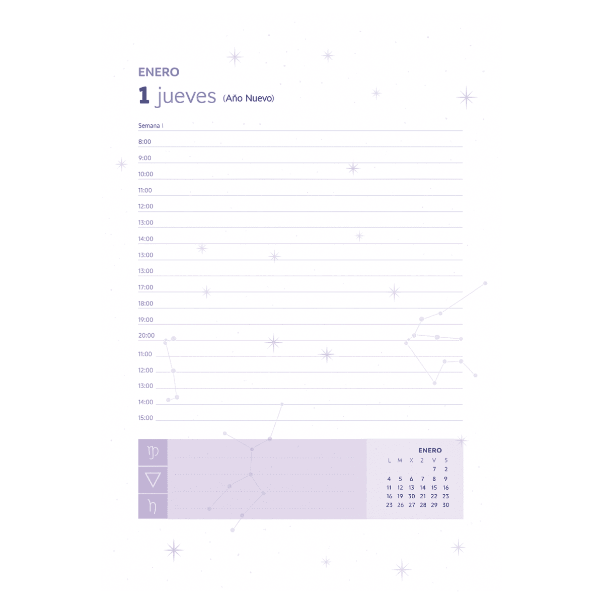Agenda Artel 26 DxP A5+ 80g Esp. Astral 201222213