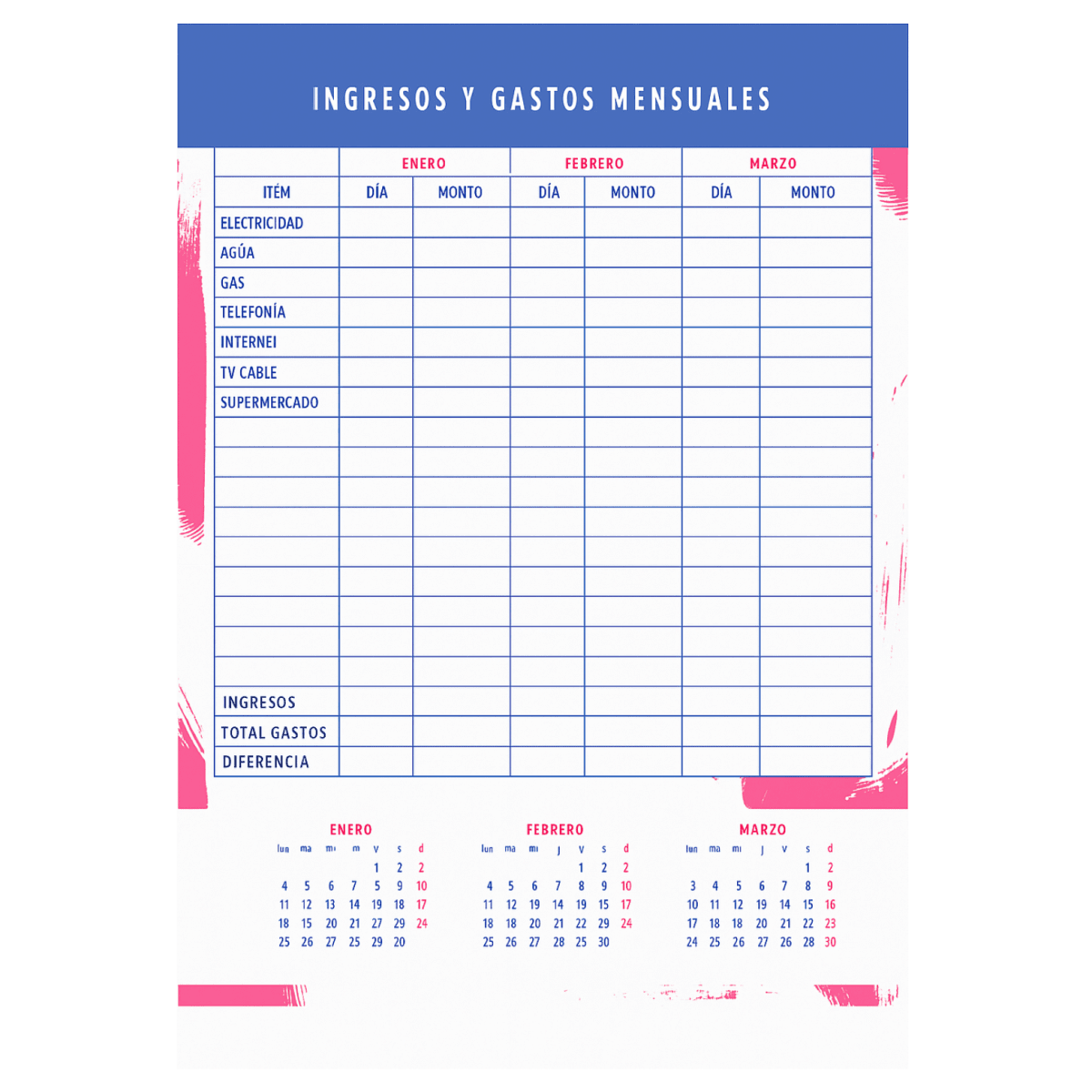 Agenda Artel 26 Semana A5 80g Elas. Blue&Rose 201222234