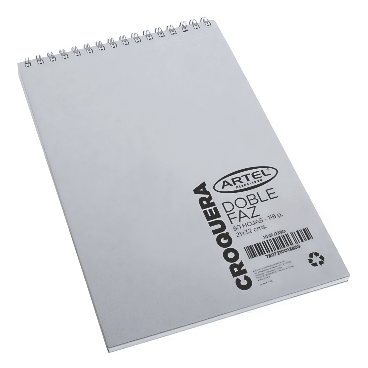 Croquera Artel Oficio 21x32cm doble faz 118G 50H 10010380 0