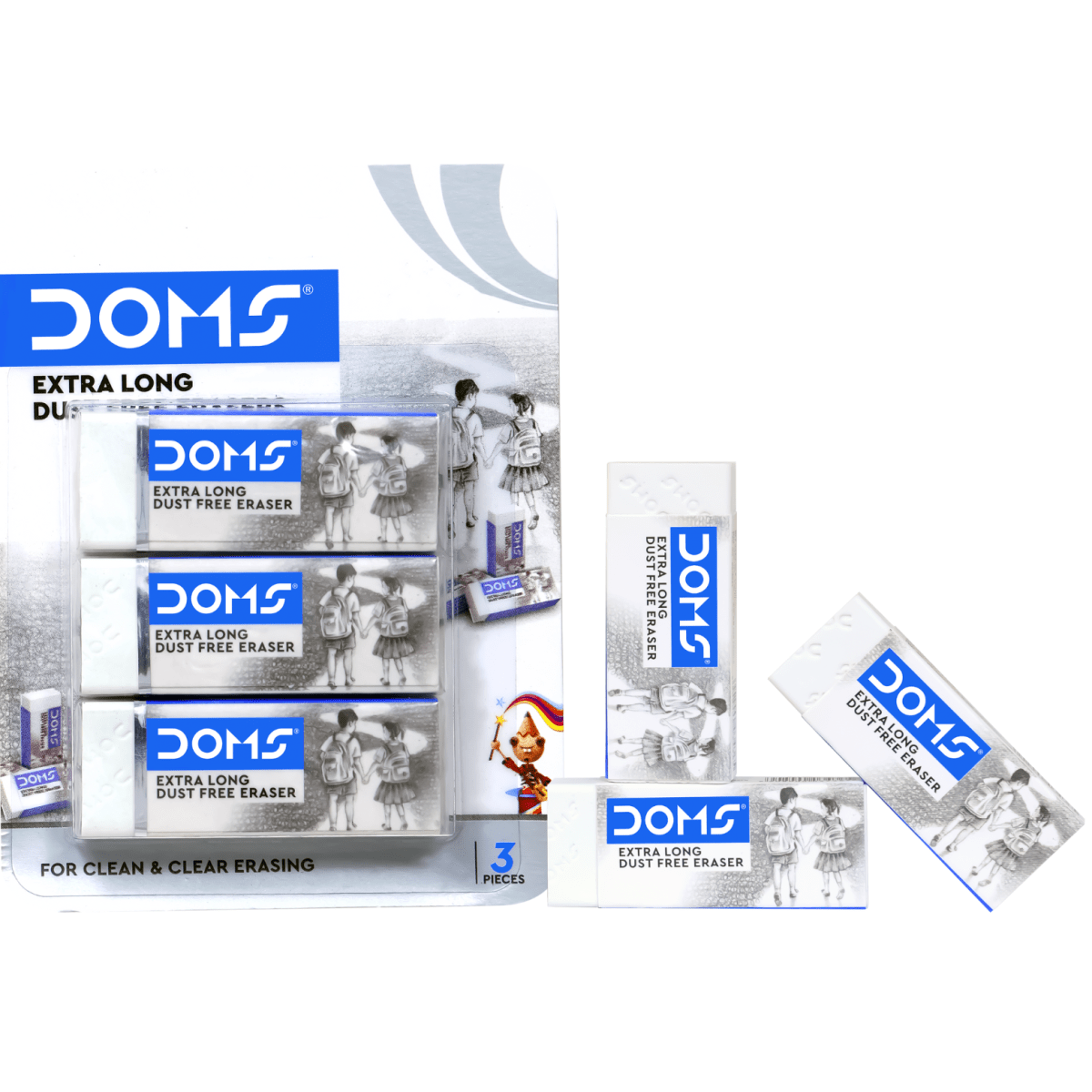 Goma Doms Plastica XL 3u 82083
