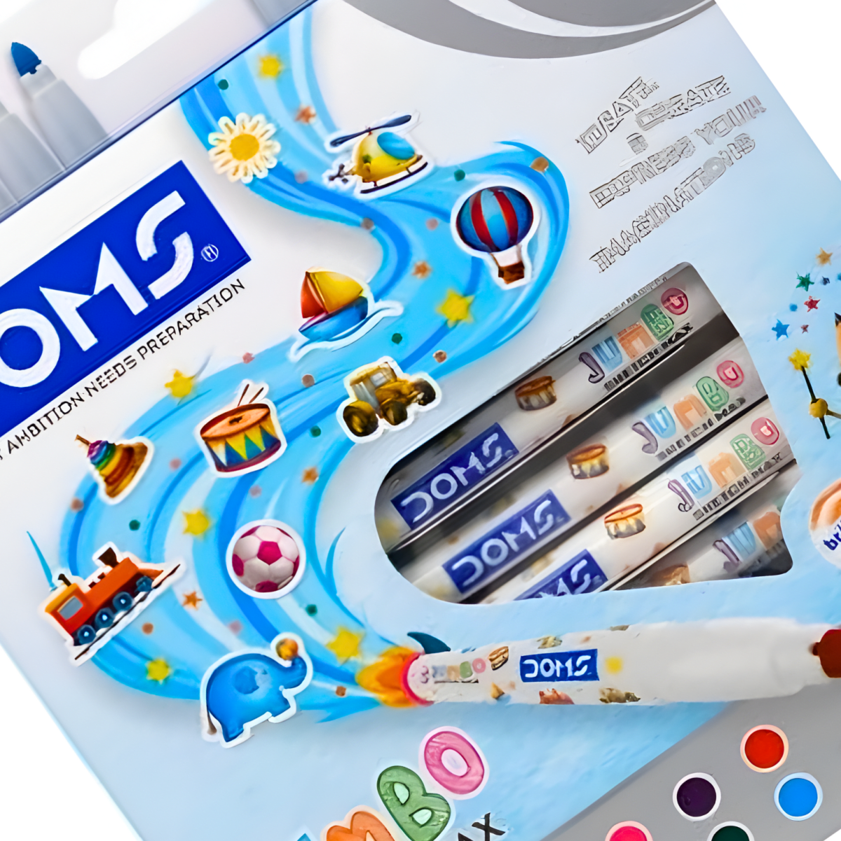 Bl. Marcador Doms Jumbo Sketch Max 12col 808482