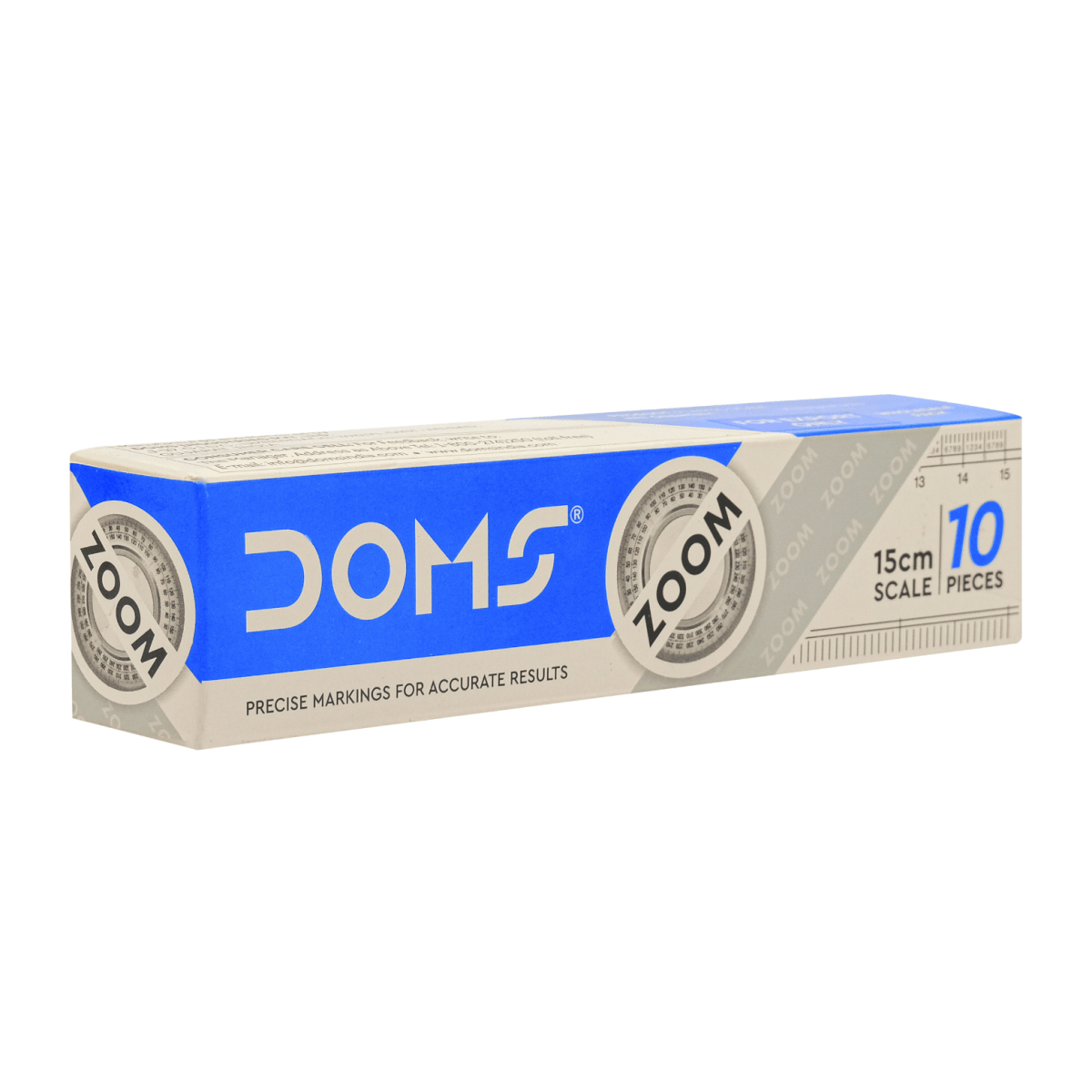 Regla Doms 15cm Plastica Zoom 34323