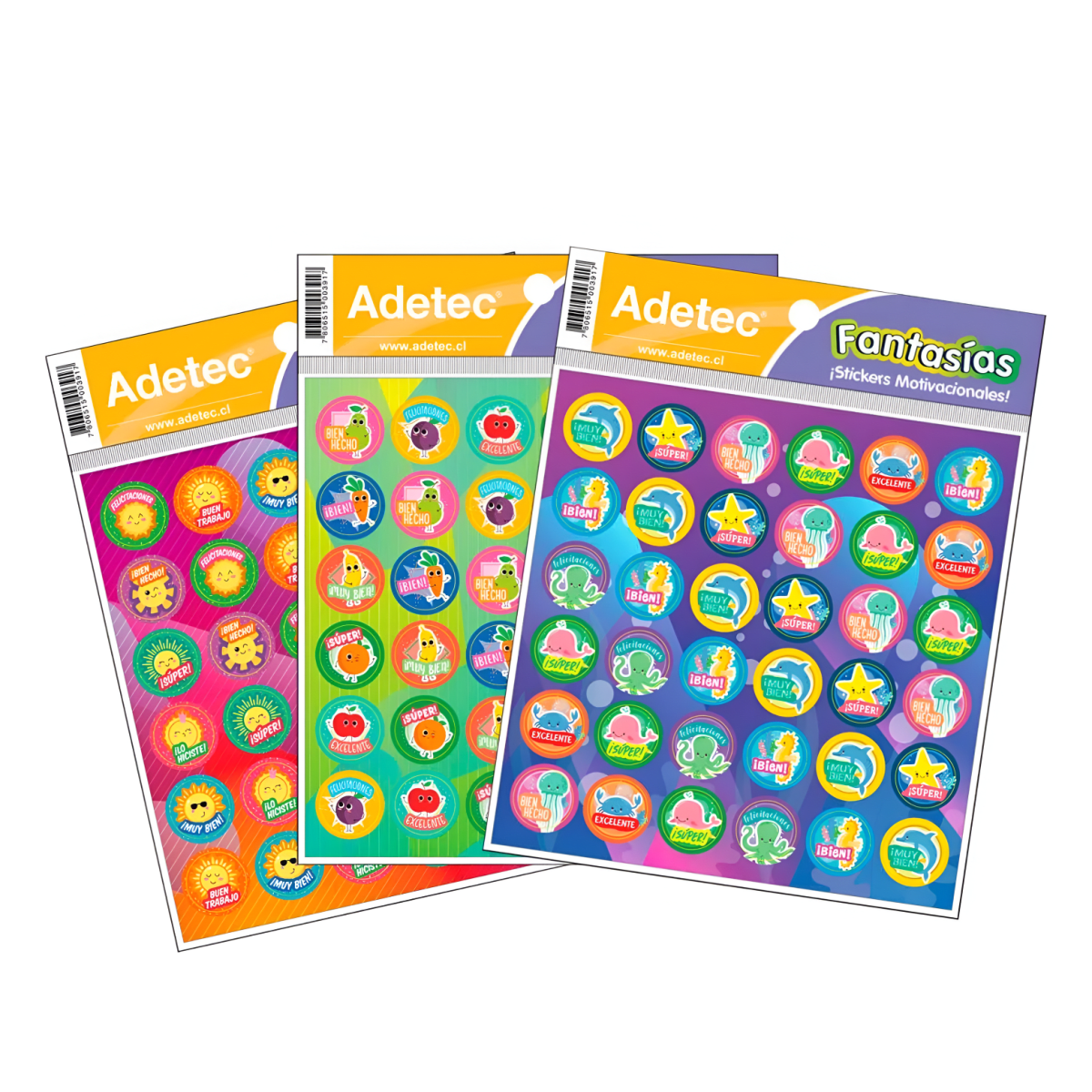 Stickers Adetec Incentivos en Español 391 0