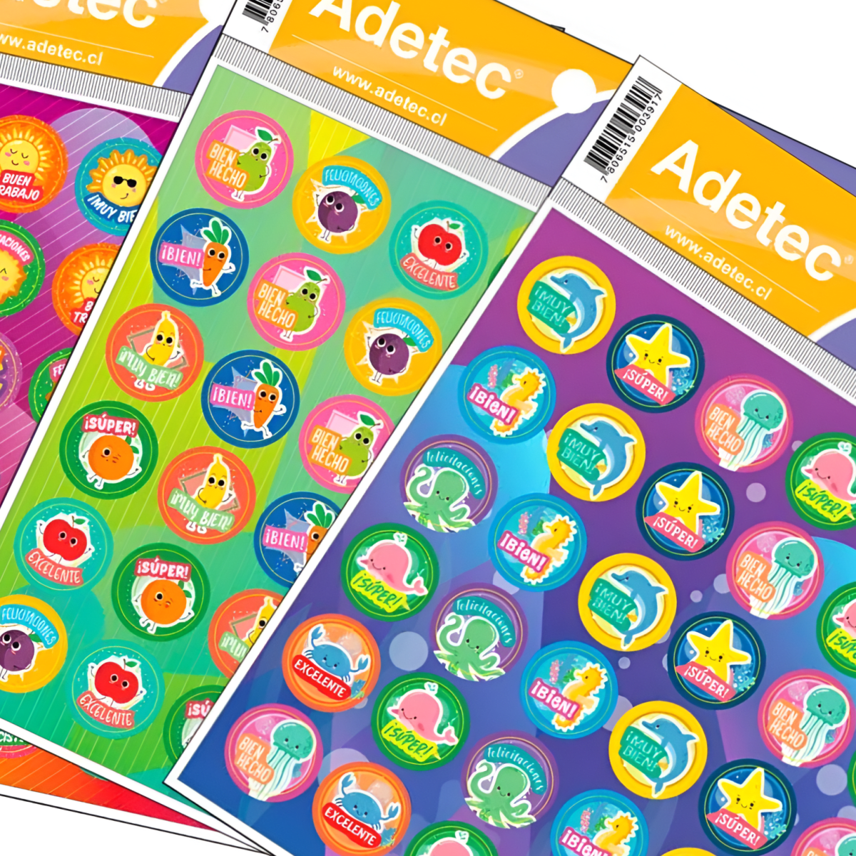 Stickers Adetec Incentivos en Español 3912