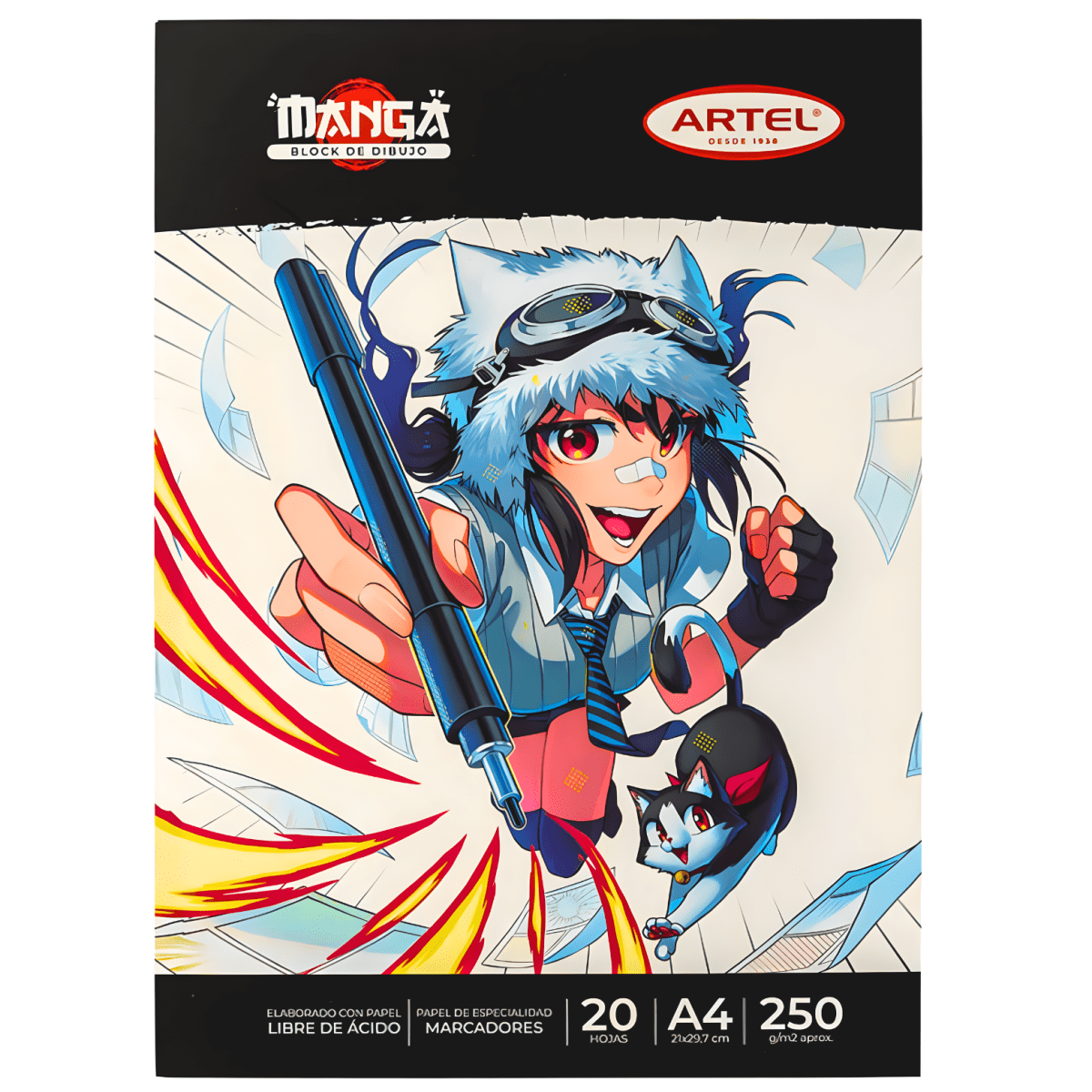 Block Artel Manga A4 20H 250G 20122831 0