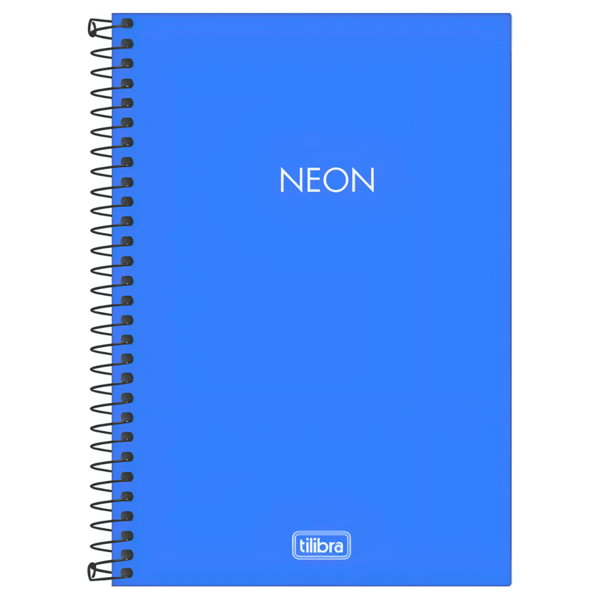 Libreta Tilibra Neon 1/4 80h Azul 302520 0