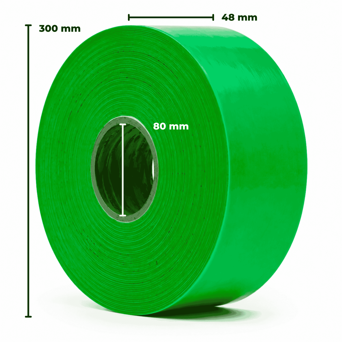 Cinta Teñida 50mic 48x1000m Verde2
