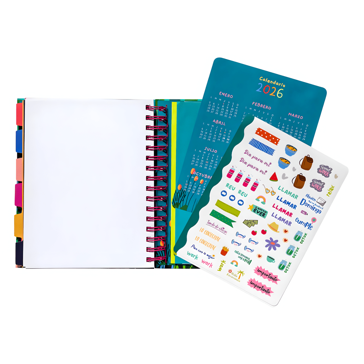 Planner Artel 26 12M A5+ 80g Elas. Dani Blanq 201222413