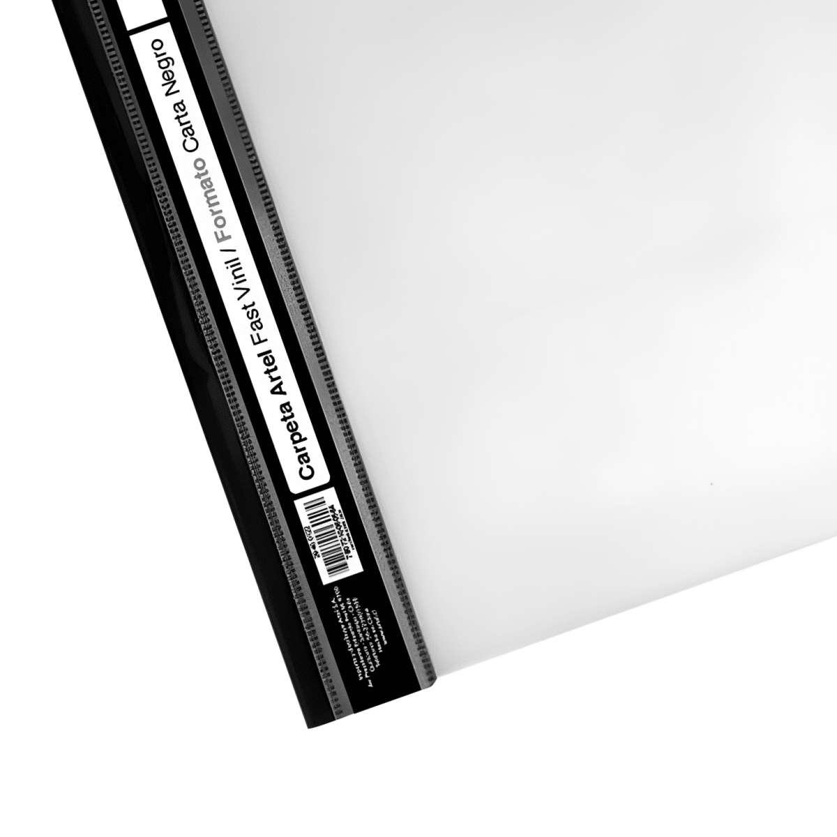 Carpeta Artel Fast vinil carta negro 294001222