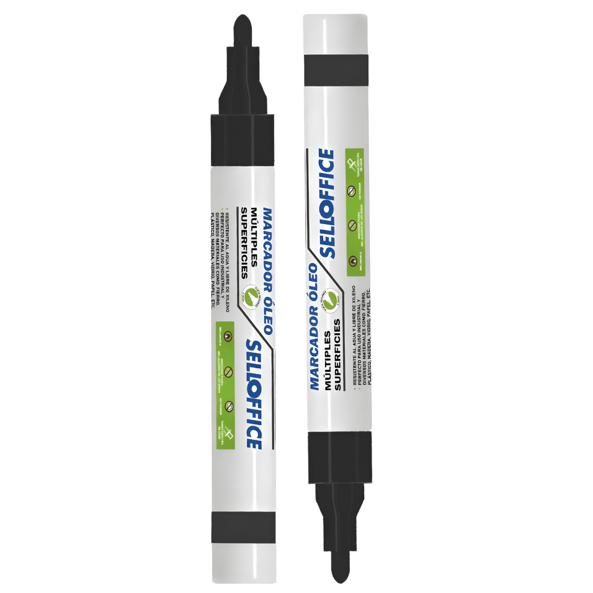 Marcador Selloffice Oleo 2mm Negro AMPE000004 0
