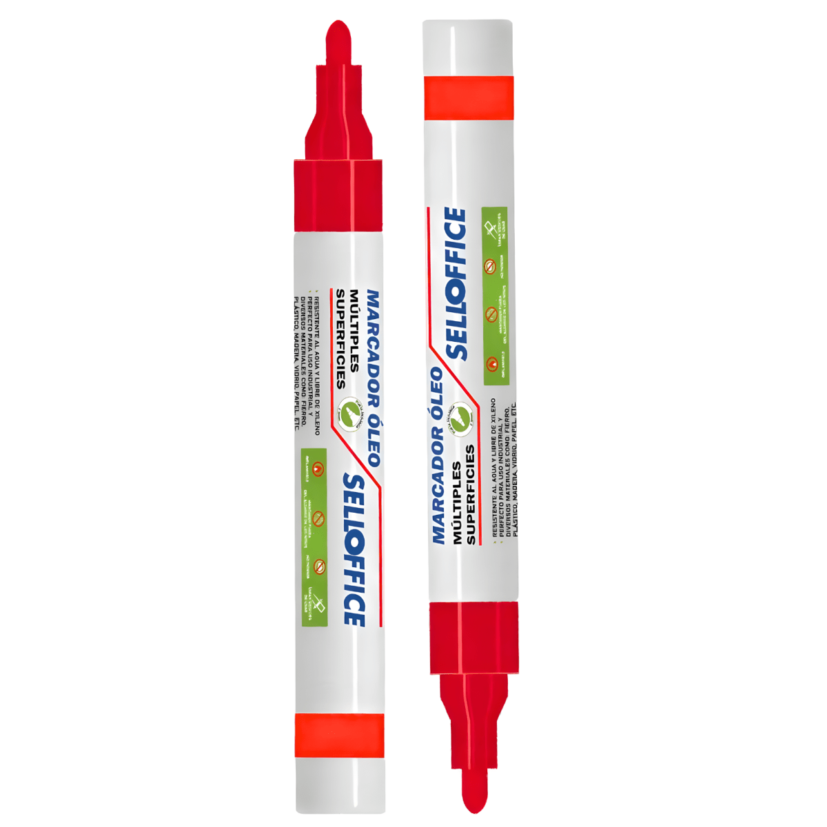 Marcador Selloffice Oleo 2mm Rojo AMPE000003 0