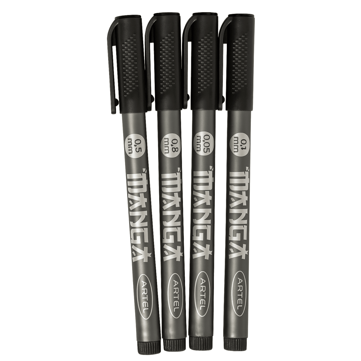 Set Tiralíneas Artel Manga 4U Black 216405103