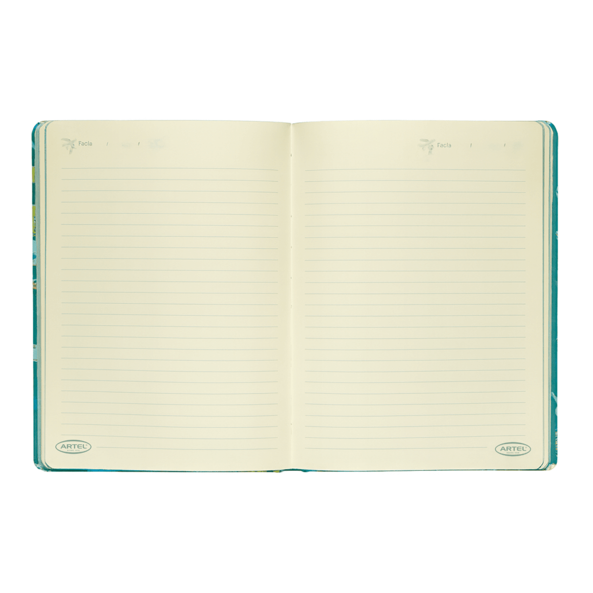 Libreta Artel 26 Lineal A5 80g Elas. City 201225463