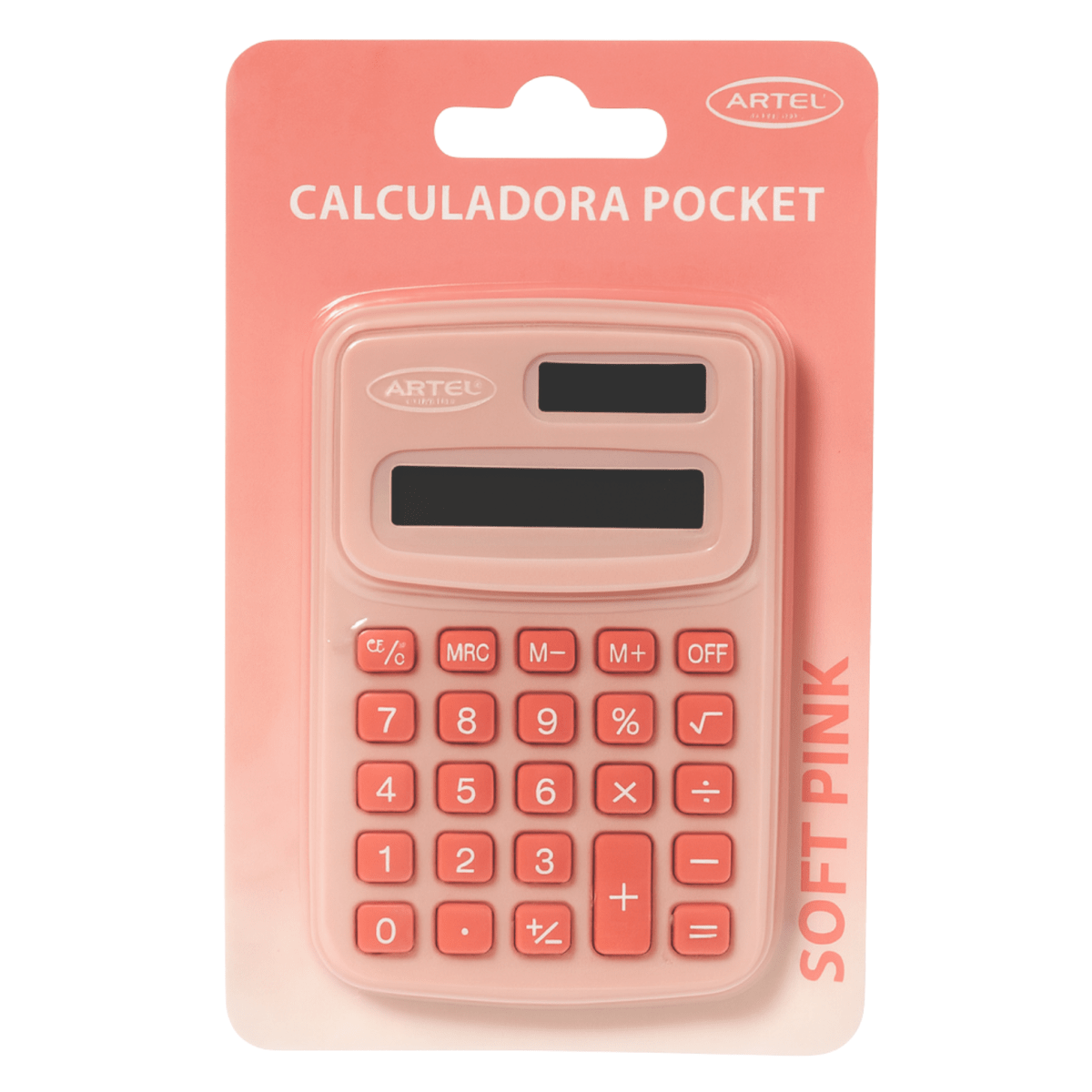 Calculadora Artel Pocket Pastel Solar C/S 27750018 0