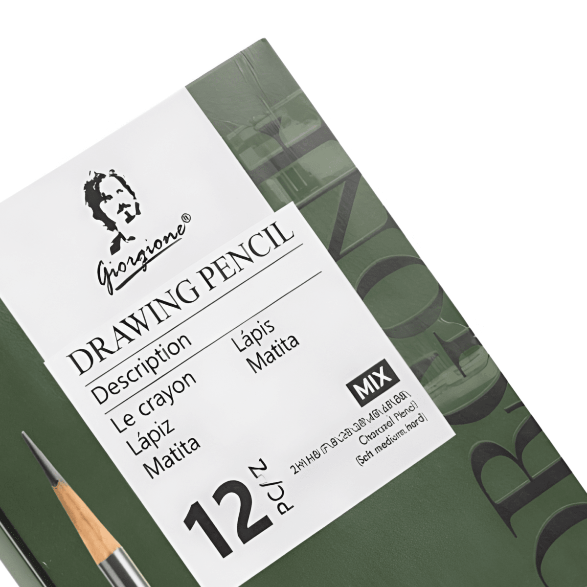 Lapiz Grafito Giorgione Tecnicos 12u G-089124