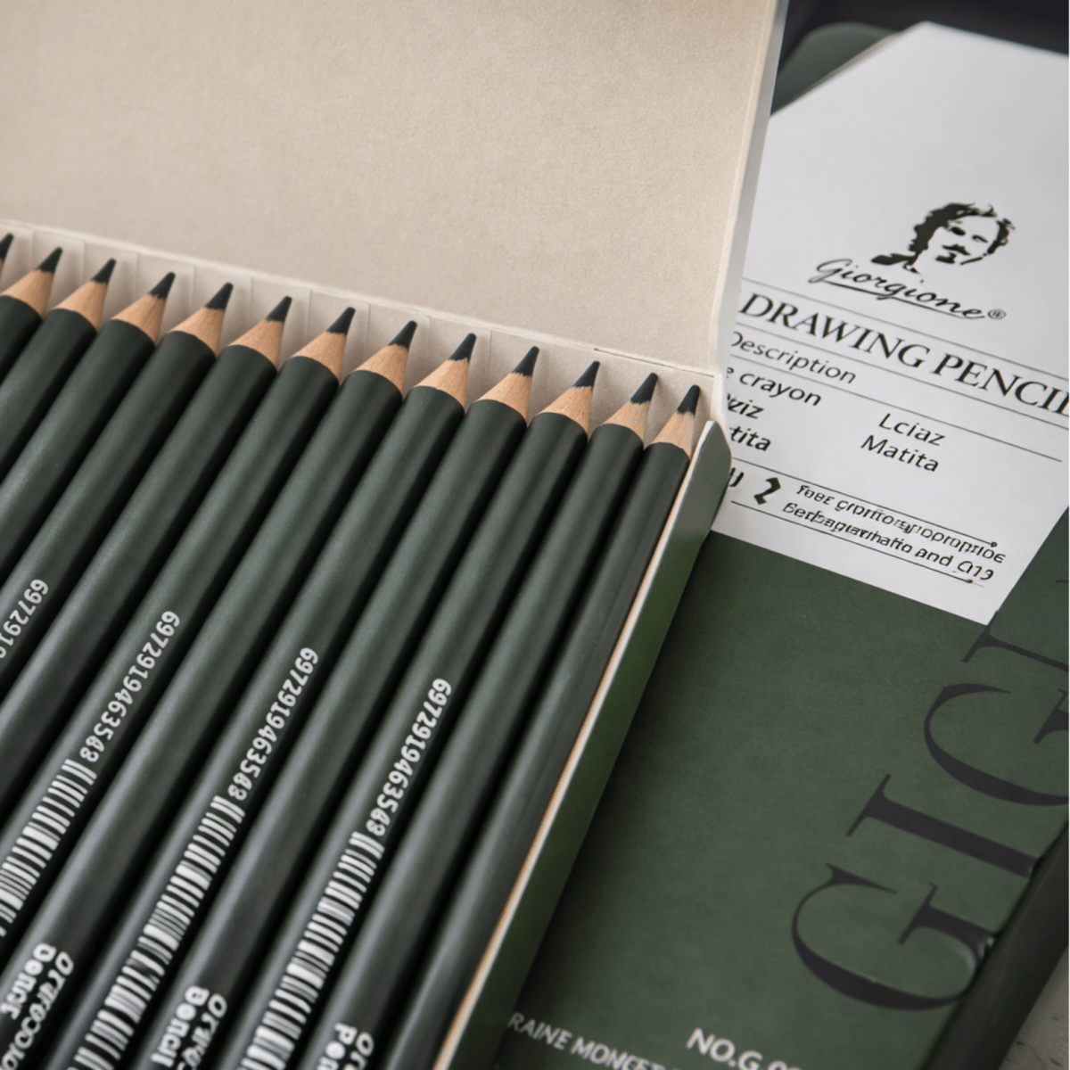 Lapiz Grafito Giorgione Tecnicos 12u G-089125