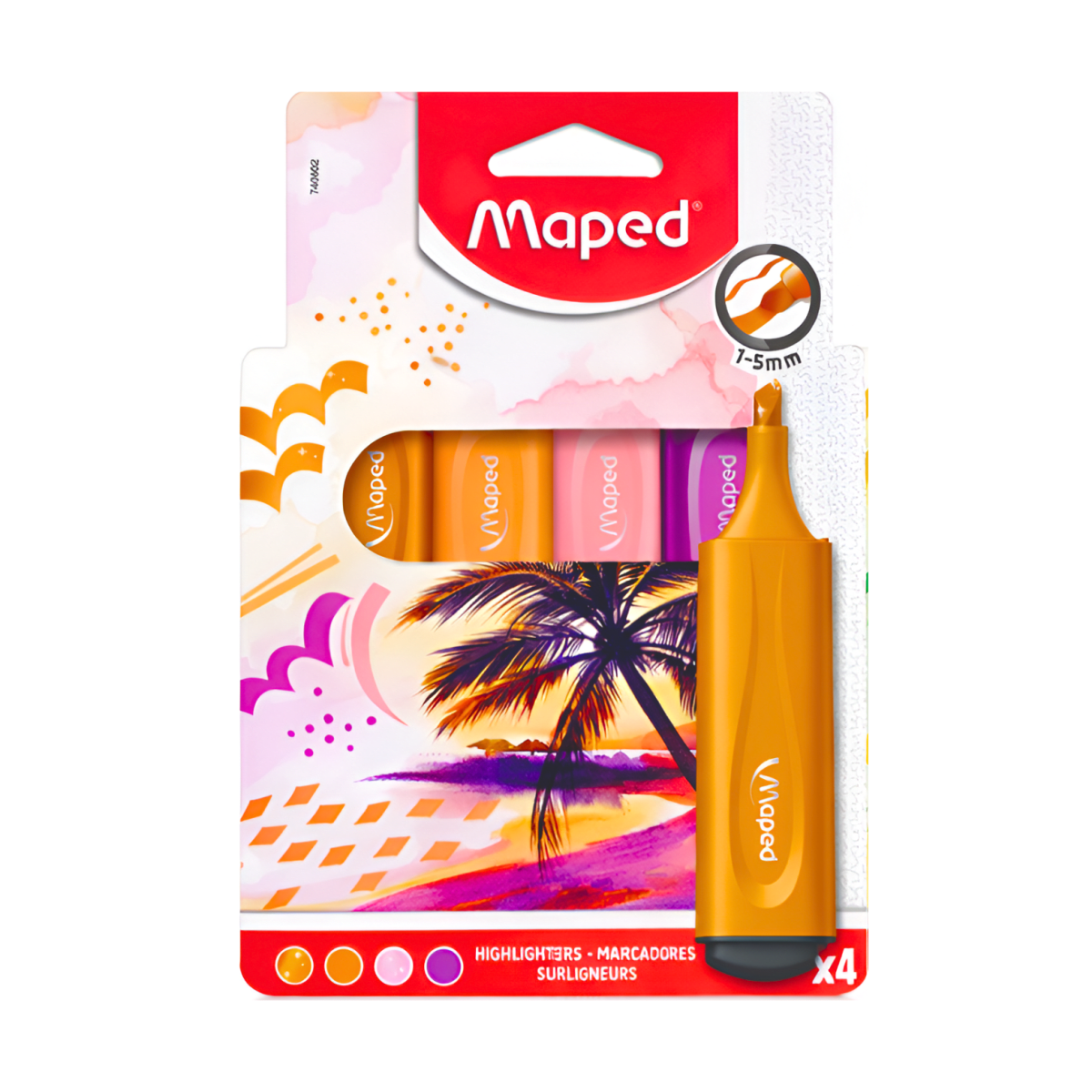 Bl. Destacador Maped TEMATICO 4U 503211323