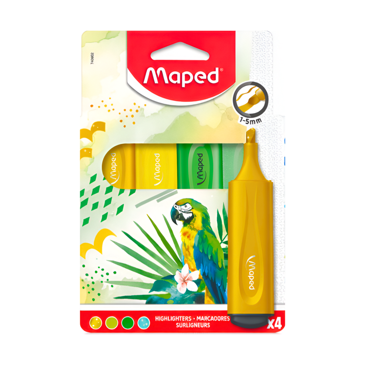 Bl. Destacador Maped TEMATICO 4U 503211322