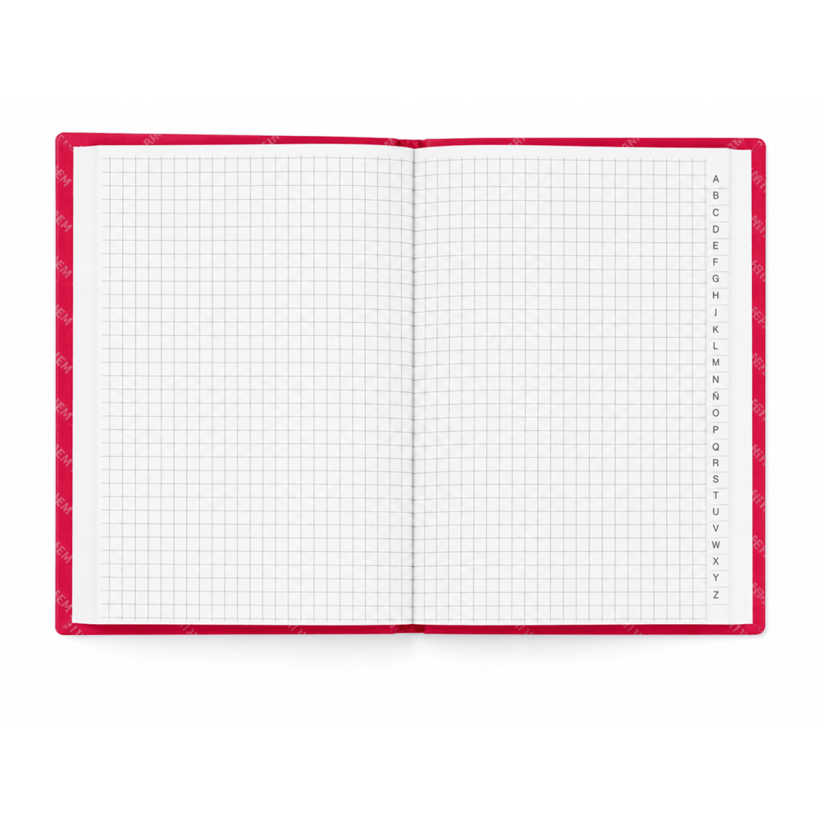 Cuaderno Empastado Rem 200H 7MM Indice2