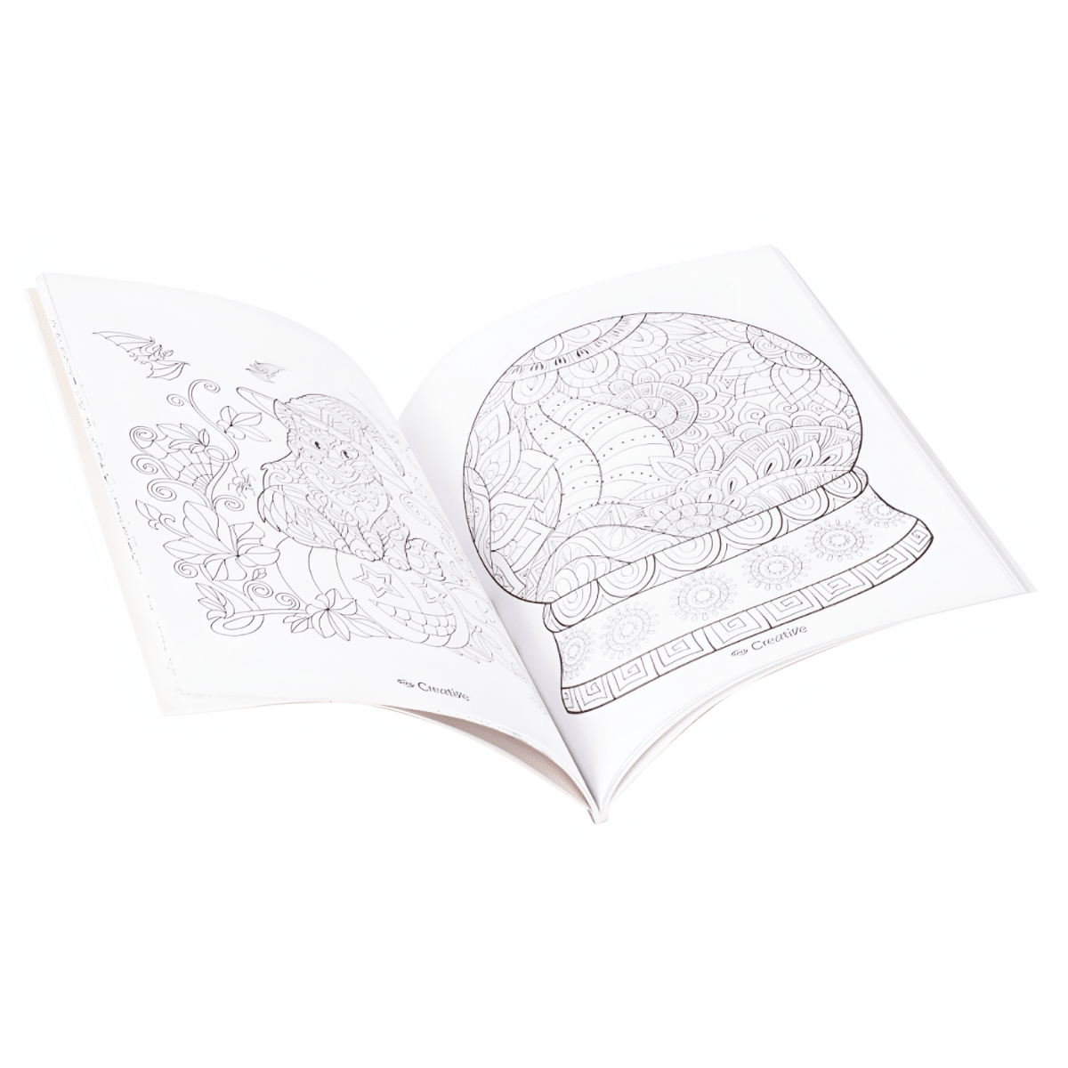 Libro Creative Adix Mandalas 50h Azul C2010223