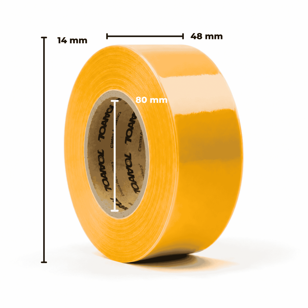 Cinta Teñida 50mic 48x100m Amarillo2