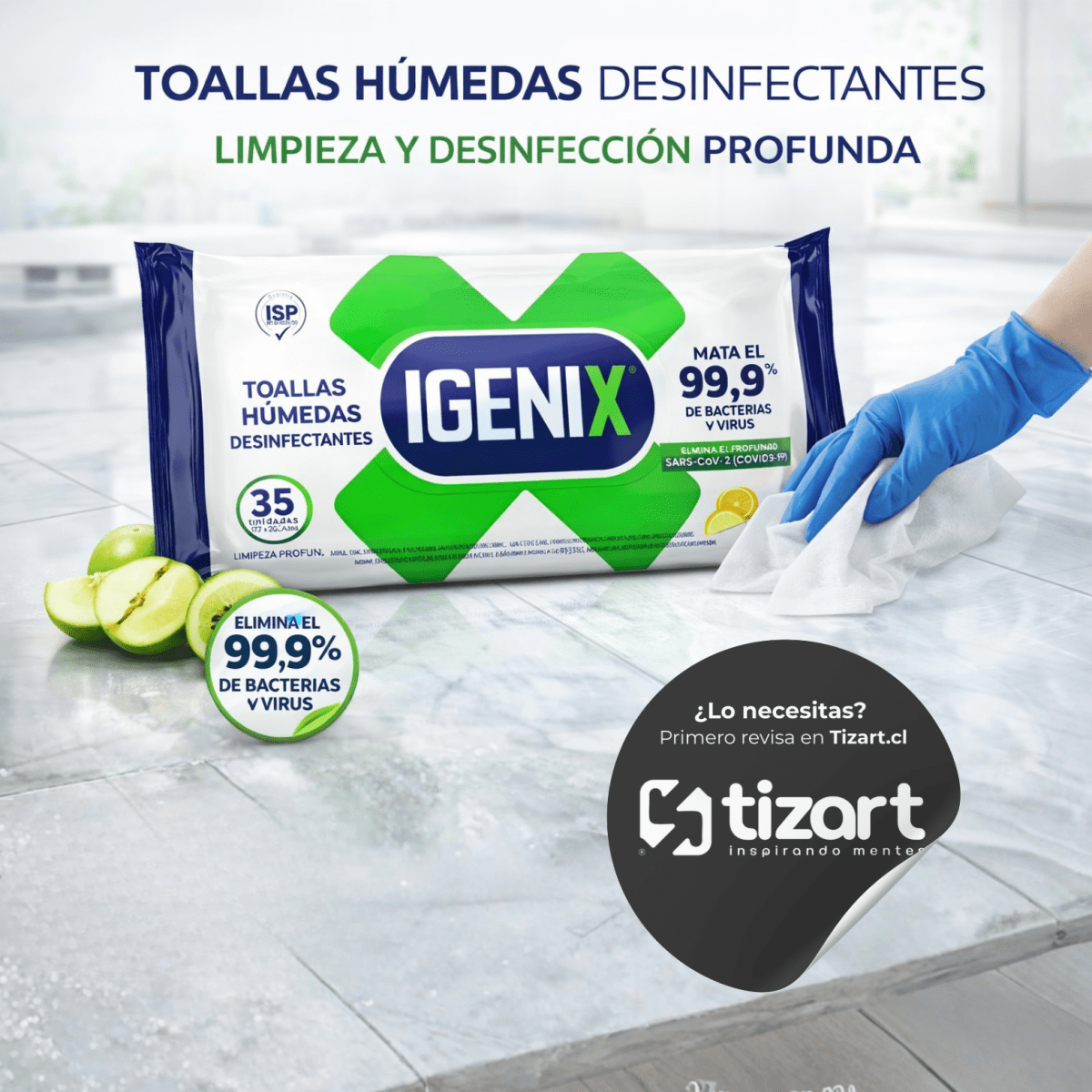 Toallitas Humedas Igenix Bolsa 35u 10092793