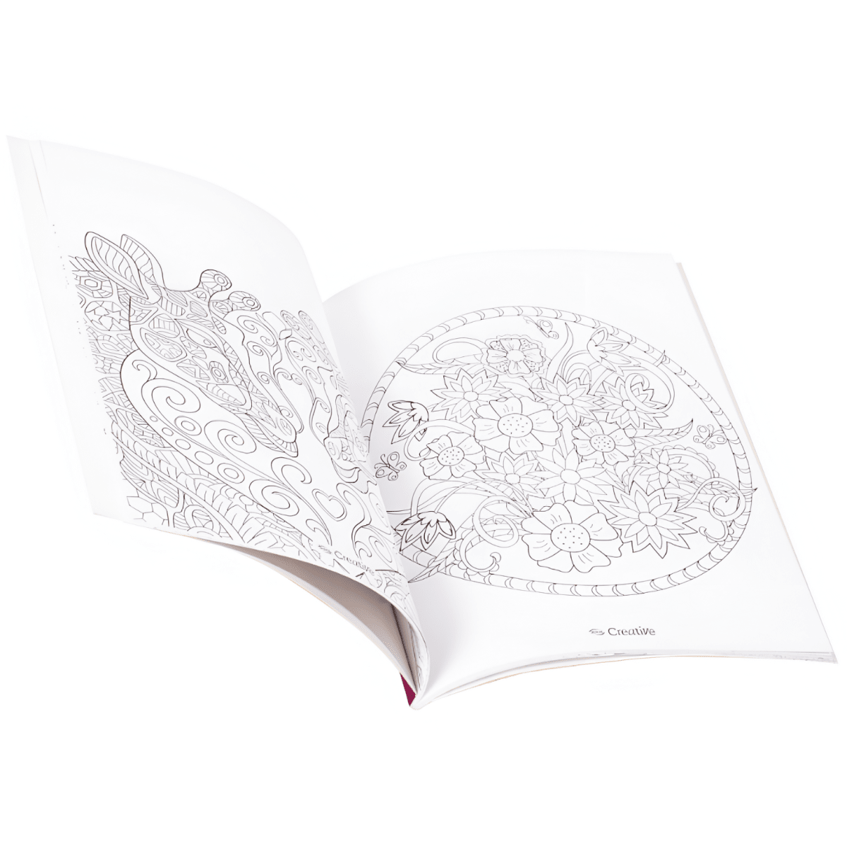 Libro Creative Adix Mandalas 50h Burdeo C2010233