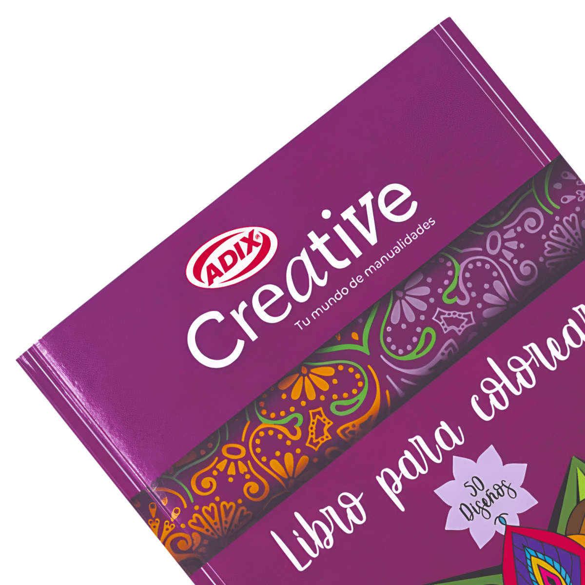 Libro Creative Adix Mandalas 50h Burdeo C2010232