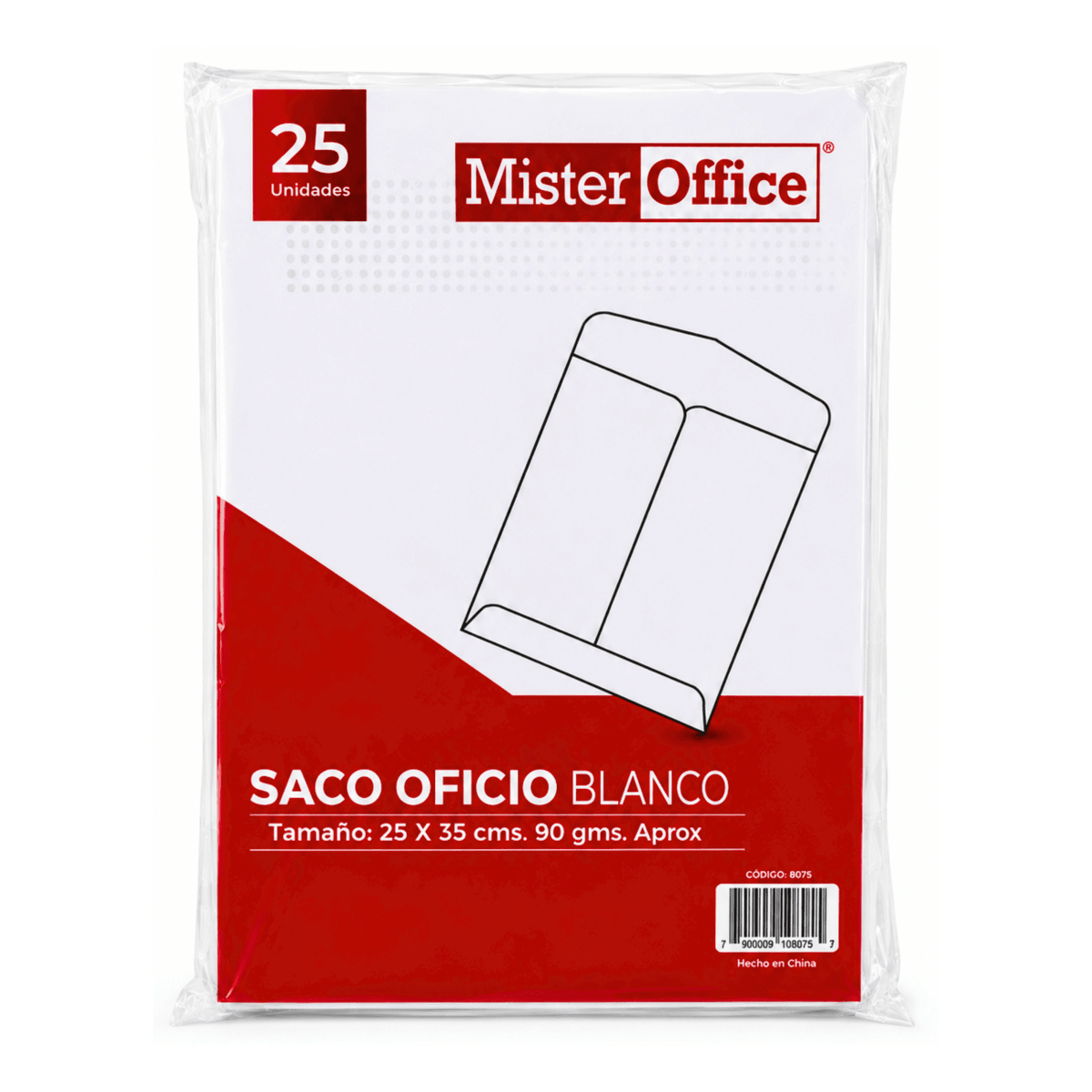 Sobre Mister Office OFICIO 25x35cm 25U 0