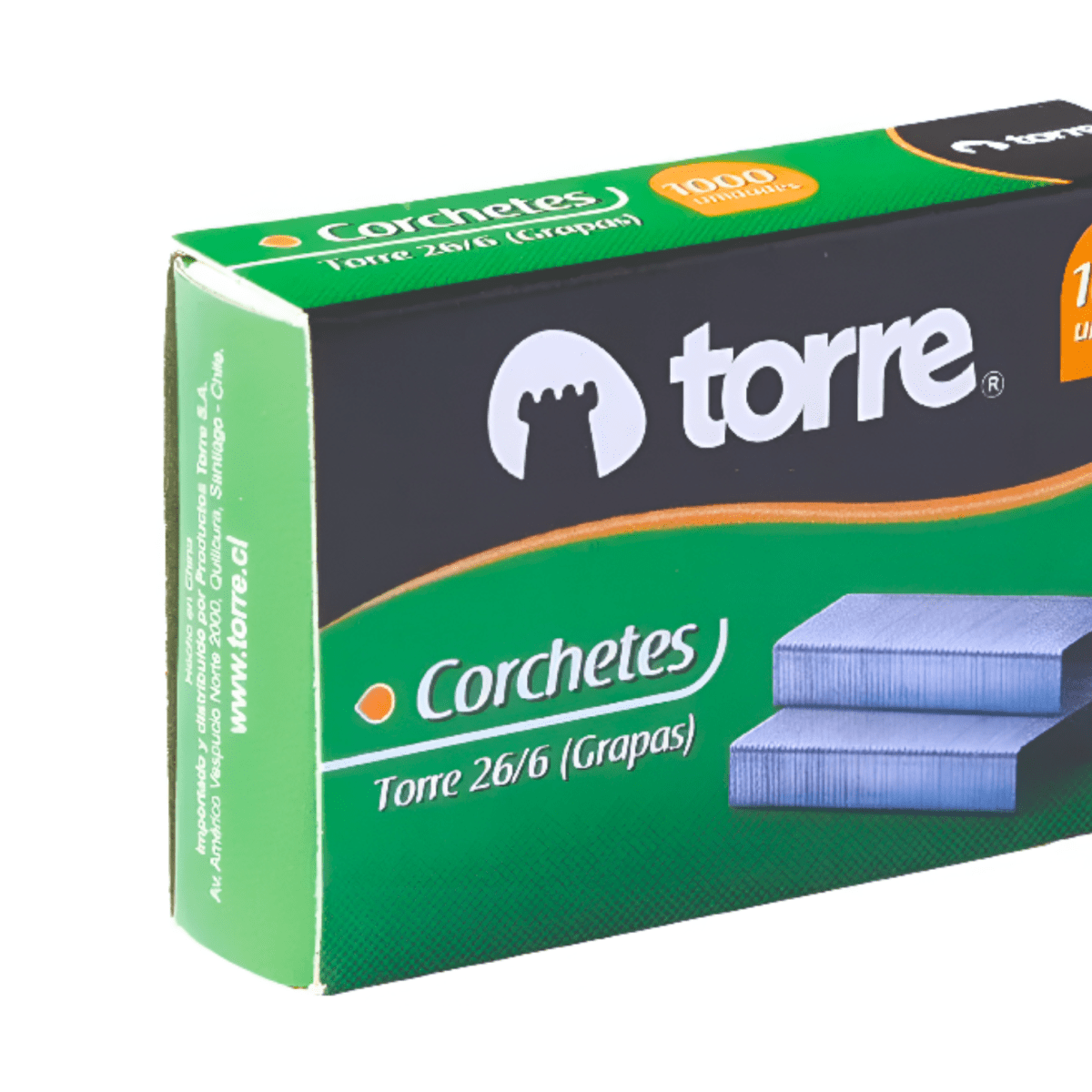 corchetes torre 26/6 1000u 116952