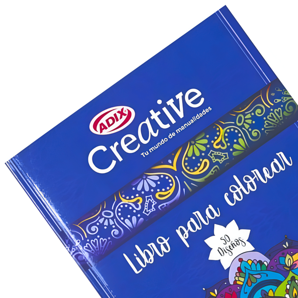 Libro Creative Adix Mandalas 50h Azul C2010222