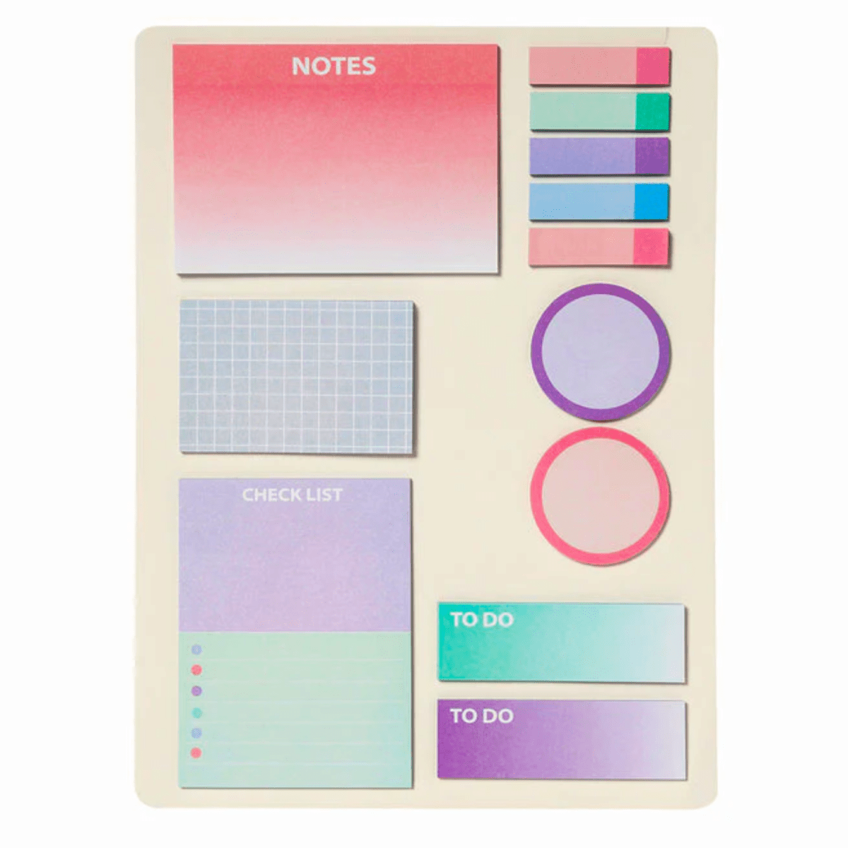 Etiquetas Artel Notas 25xN Pastel 6D 27650030 0