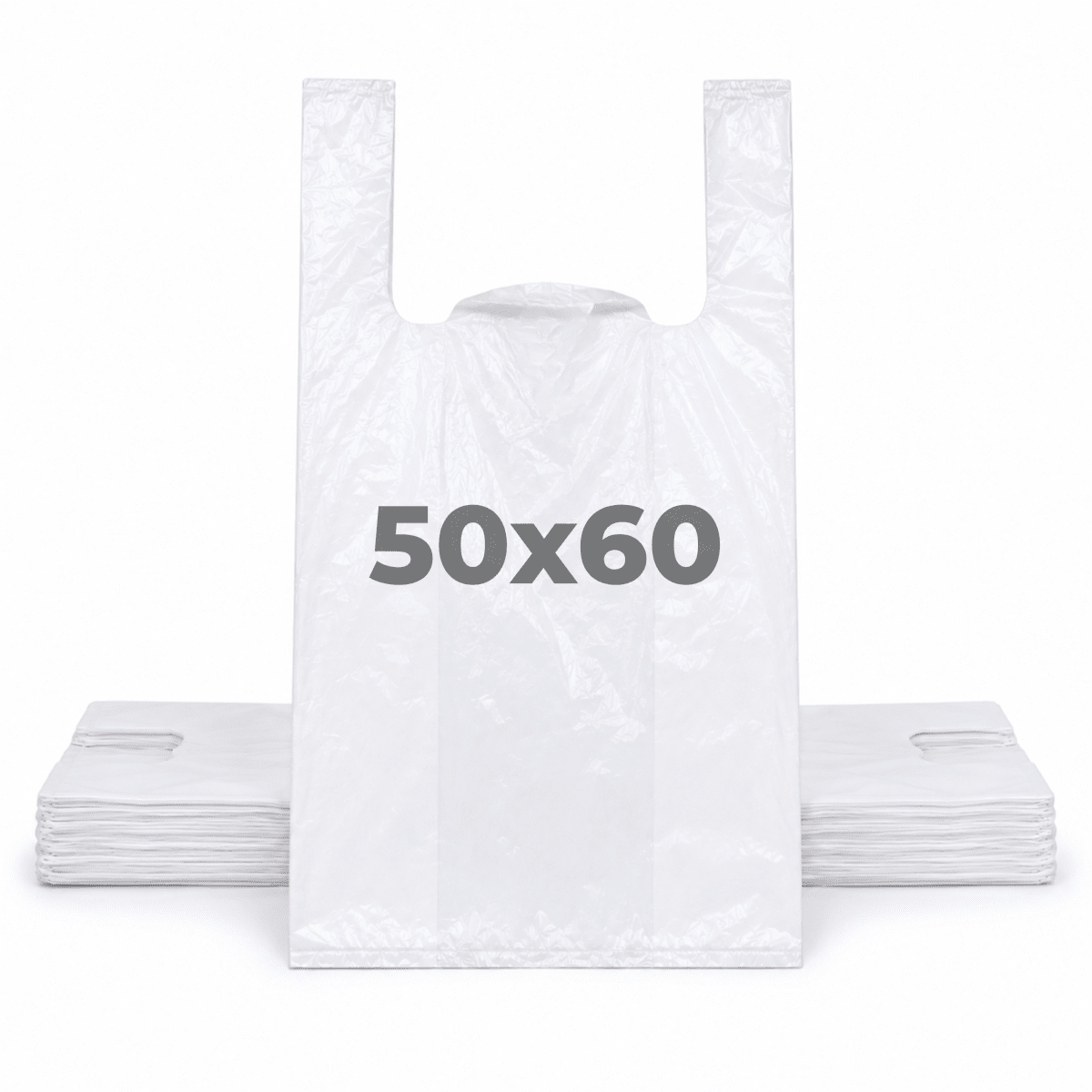 Bolsa Camiseta Blanca 50x60cm 100u 0