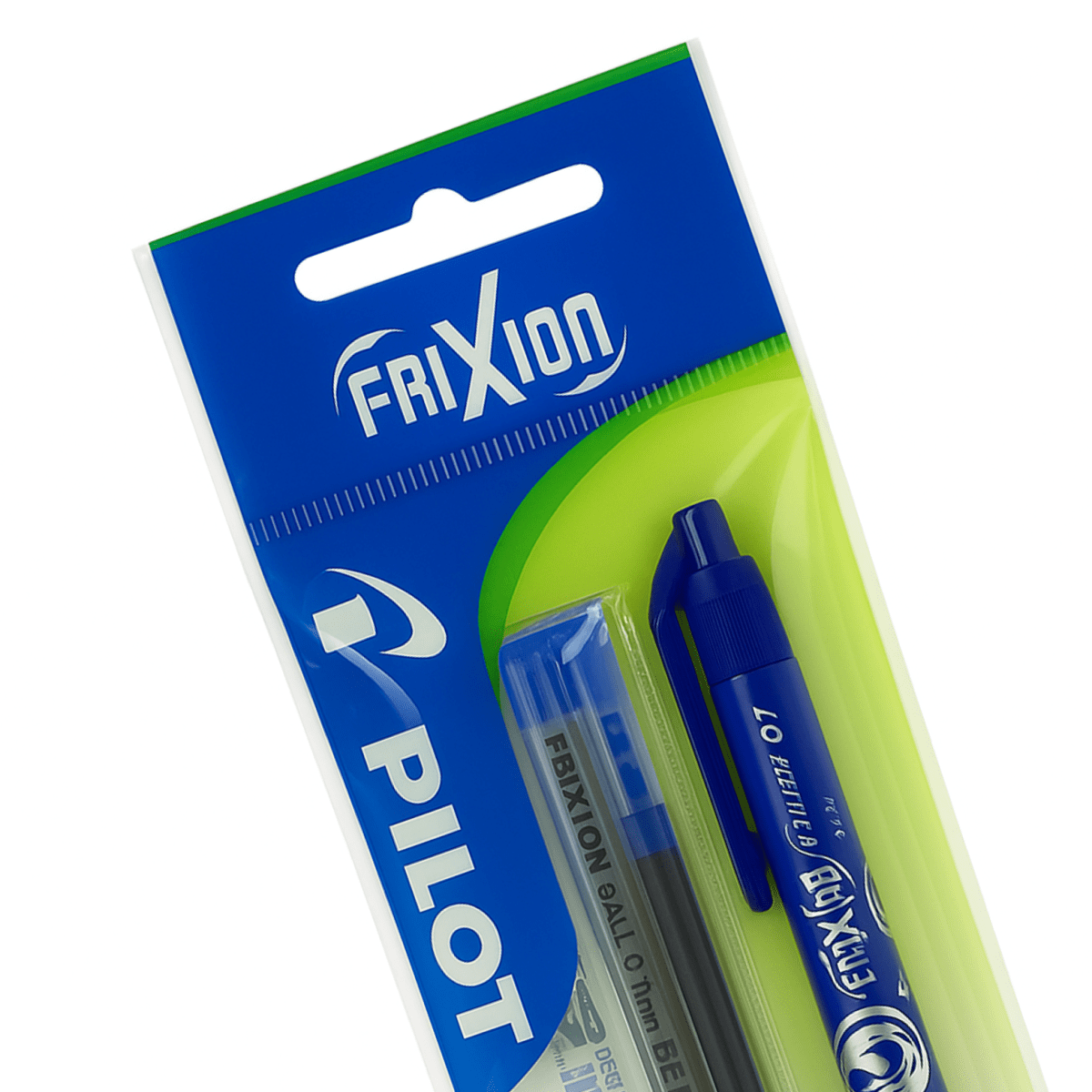Bl. Lapiz Pilot Frixion Clicker 07 Azul + Rep. BLRTFR7L­R262