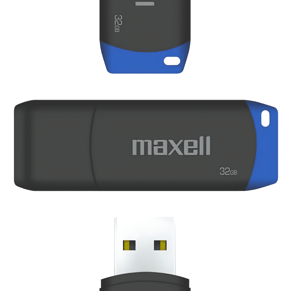 Pendrive Maxell USBPD SIL 32GB Azul2