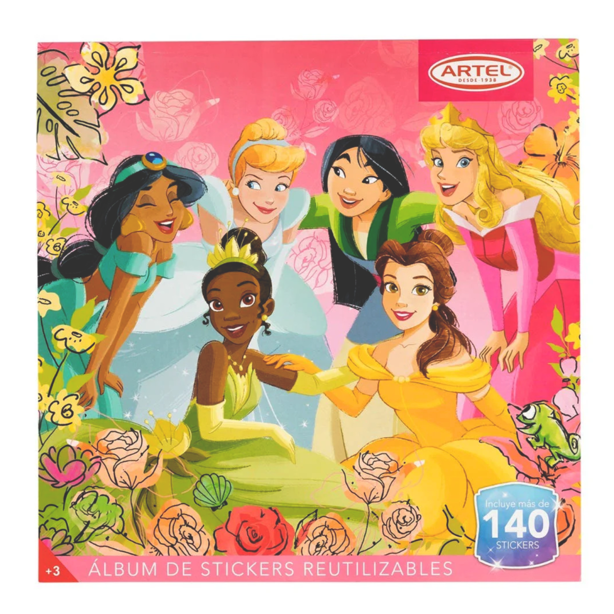 Block Artel Stickers Princesas 8h 140u 20470302 0