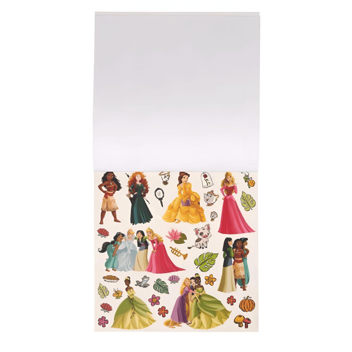 Block Artel Stickers Princesas 8h 140u 204703023