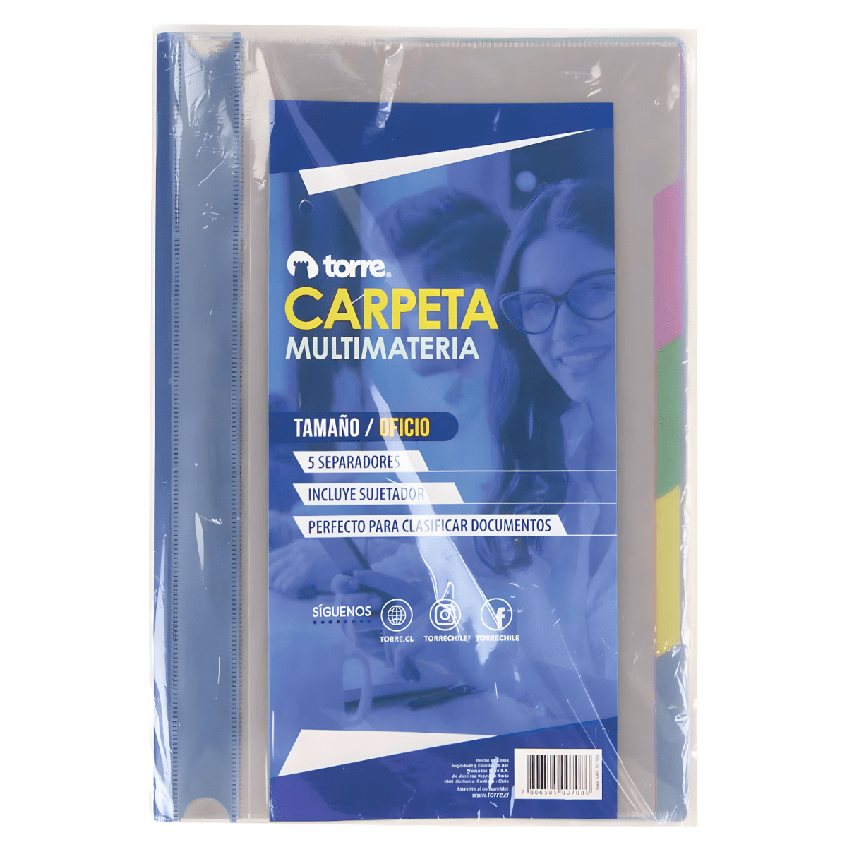Carpeta Torre Oficio Multimateria 6p 30703 0