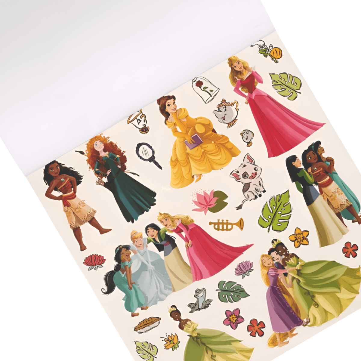 Block Artel Stickers Princesas 8h 140u 204703024