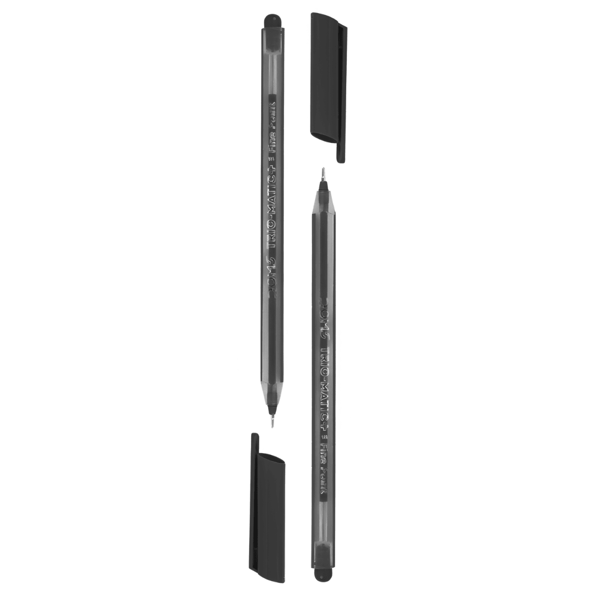 Lapiz Doms Pasta 06 Trio-Matic+ 12u Negro2