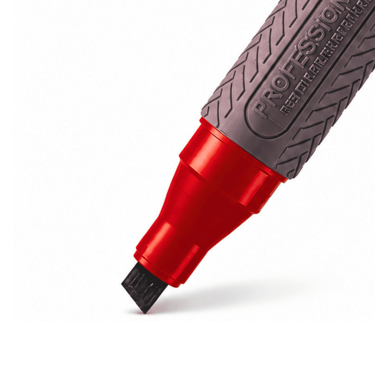 Marcador Monami Profesional Biselado 8mm Rojo2