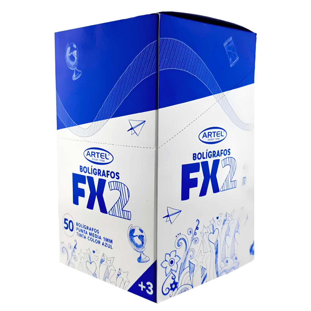 Lapiz Artel Pasta Fx2 Azul1