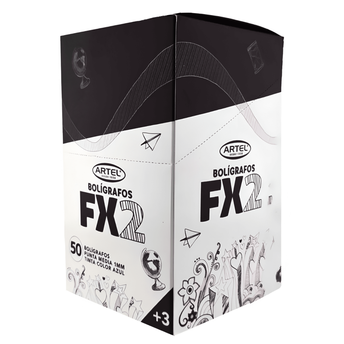 Lapiz Artel Pasta Fx2 Negro1