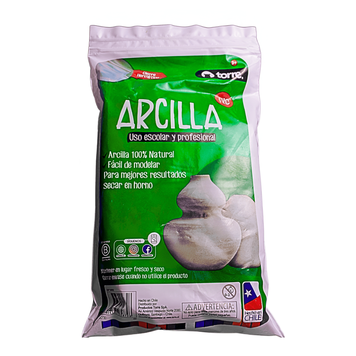 arcilla torre 1kg blanco 34958 0
