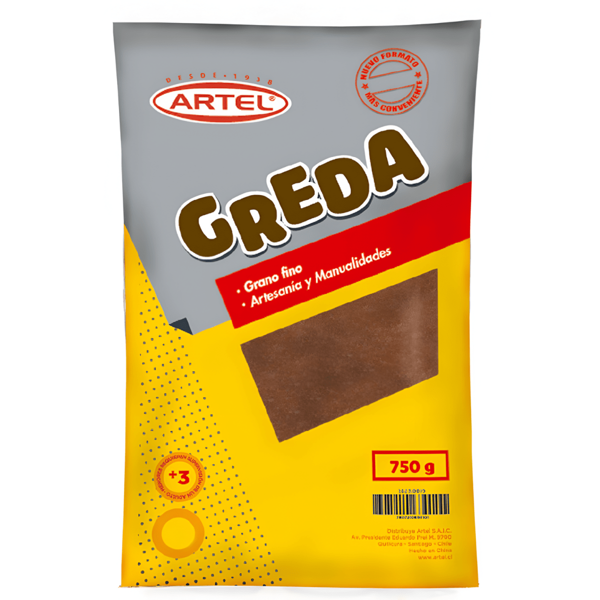 Greda Artel Escolar 750G Cafe 10090119 0