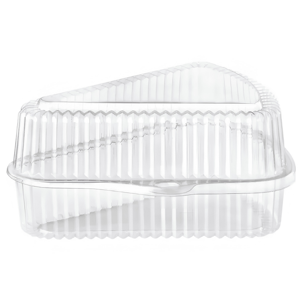 Envase plastico transp Torta Tri alto 14x9cm 25u 2131226 0