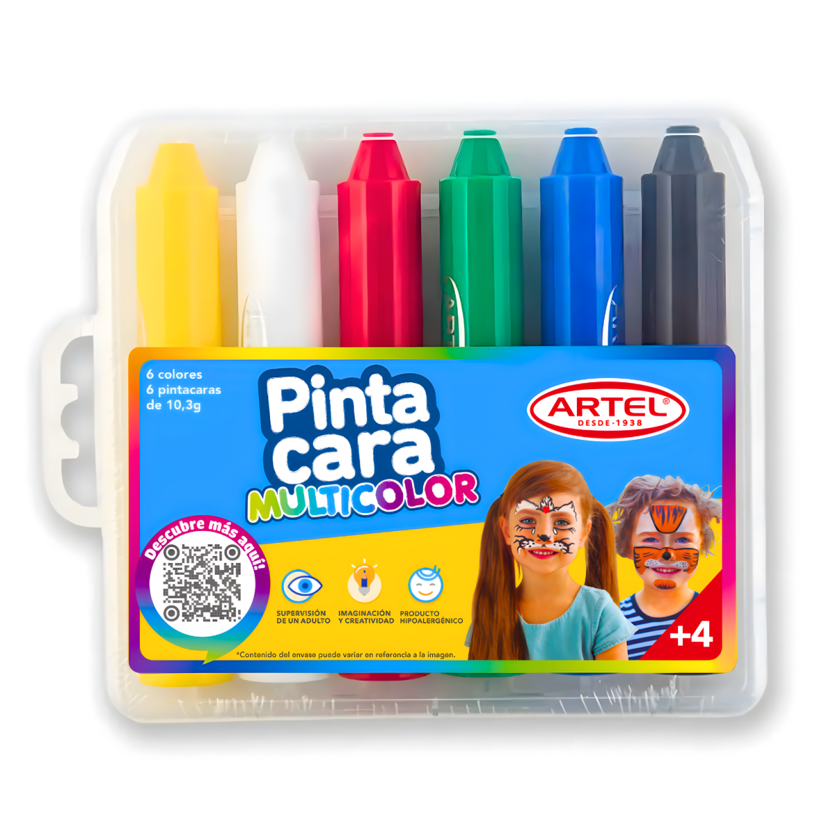 Pinta Caras Artel 10G 6 Col 20650045 0